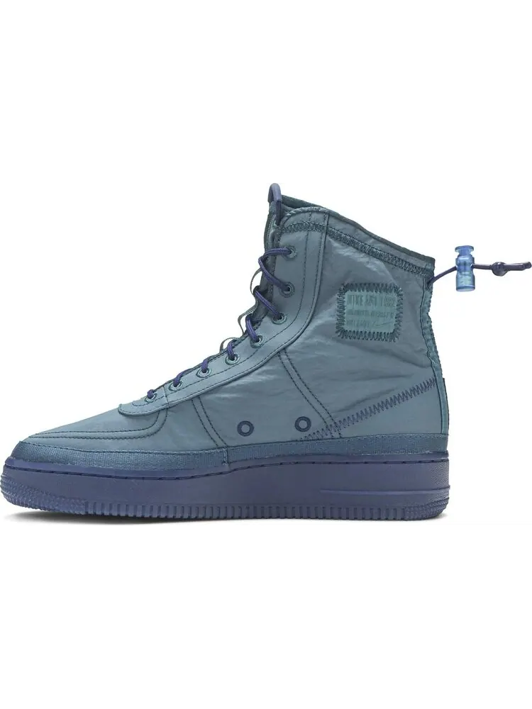 Кроссовки Nike Wmns Air Force 1 High Shell 'Turqouise' — изображение 3 из 8, бирюзовый