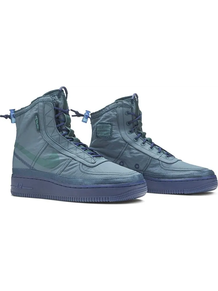Кроссовки Nike Wmns Air Force 1 High Shell 'Turqouise' — изображение 8 из 8, бирюзовый