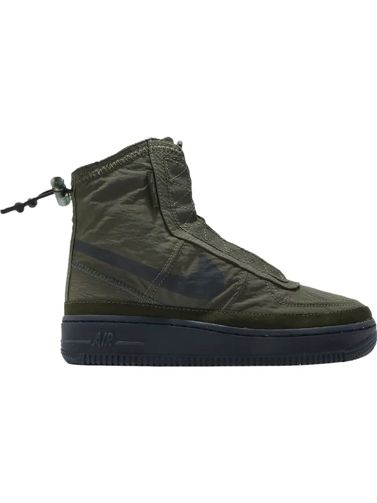Кроссовки Nike Wmns Air Force 1 High Shell 'Cargo Khaki' — изображение 1 из 1, зеленый