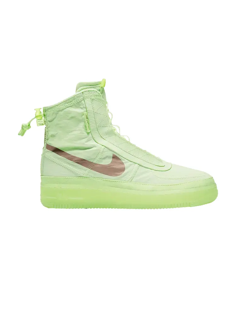 Кроссовки Nike Wmns Air Force 1 High Shell — изображение 1 из 1, желтый
