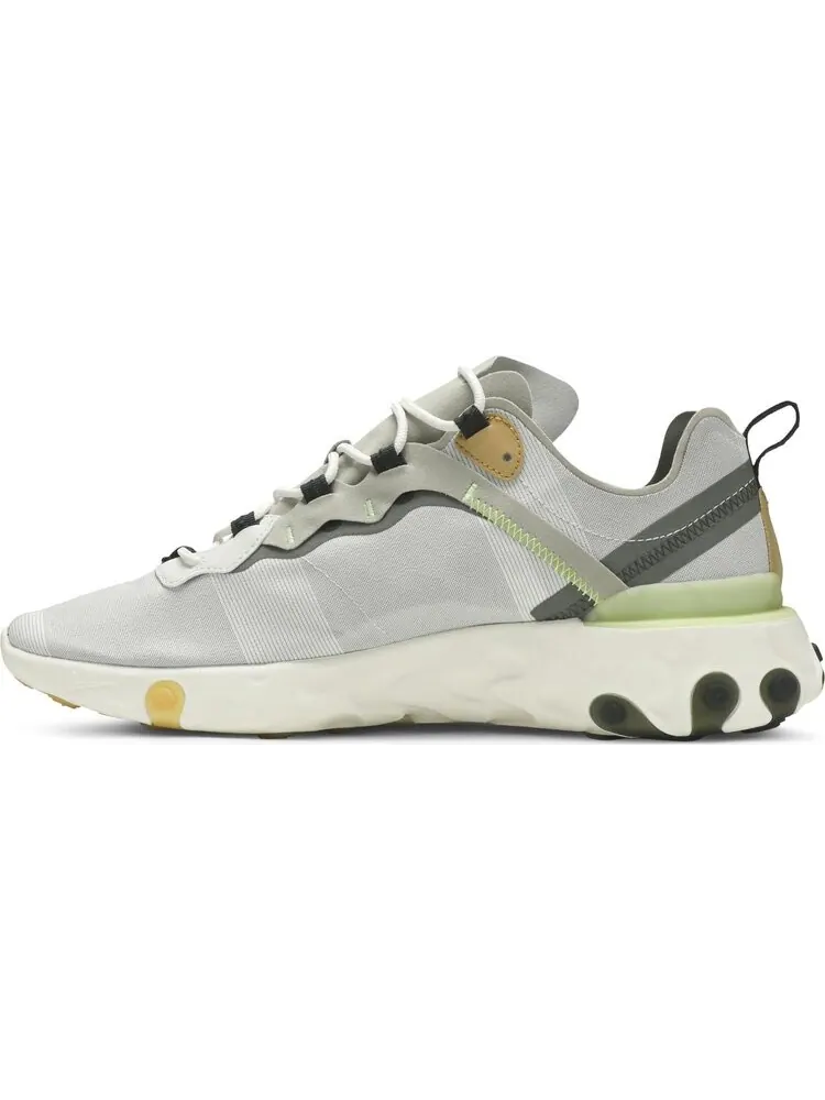 Кроссовки Nike React Element 55 'Cargo Volt' — изображение 3 из 8, загар