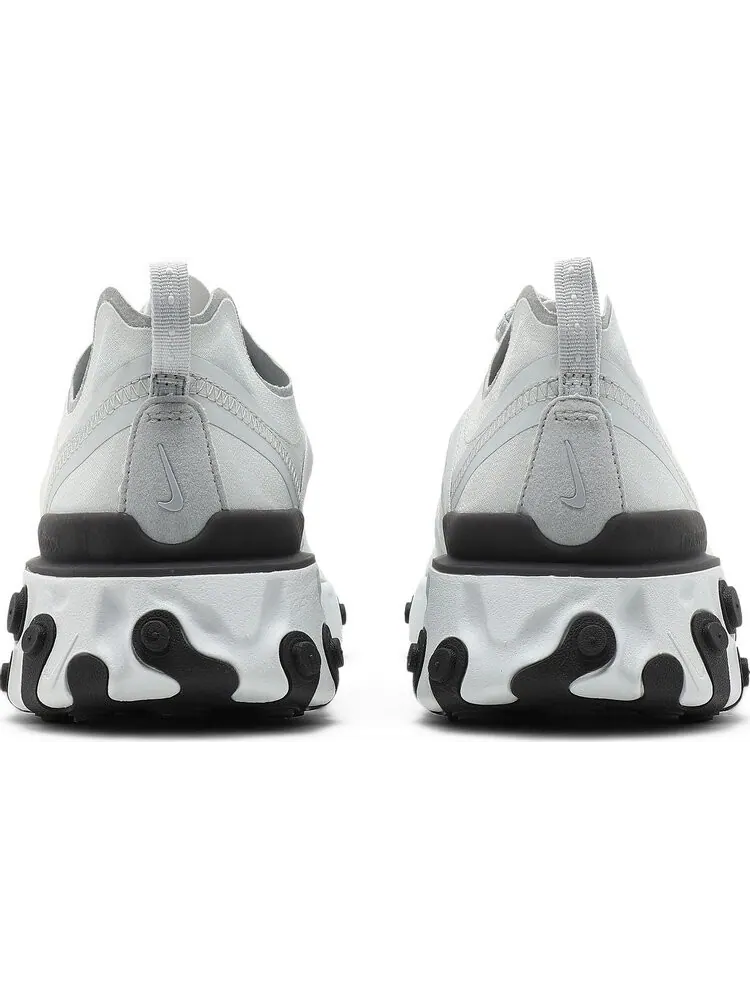 Кроссовки Nike React Element 55 'Pure Platinum Thunder Grey' — изображение 6 из 8, белый