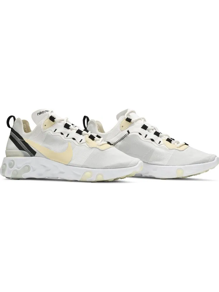 Кроссовки Nike React Element 55 'Soft Yellow' — изображение 8 из 8, желтый