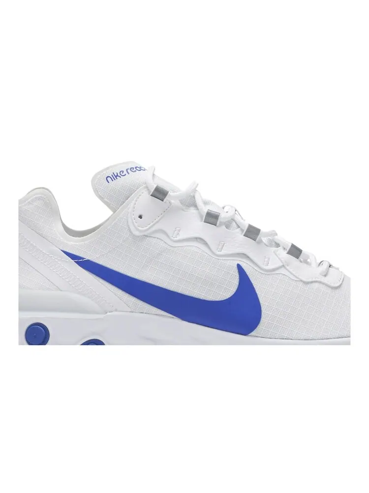 Кроссовки Nike React Element 55 'White Game Royal' — изображение 2 из 4, белый