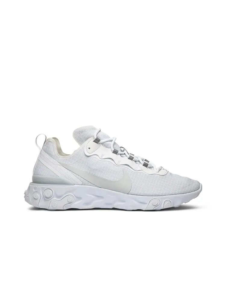 Кроссовки Nike React Element 55 'Pure Platinum' — изображение 1 из 4, белый