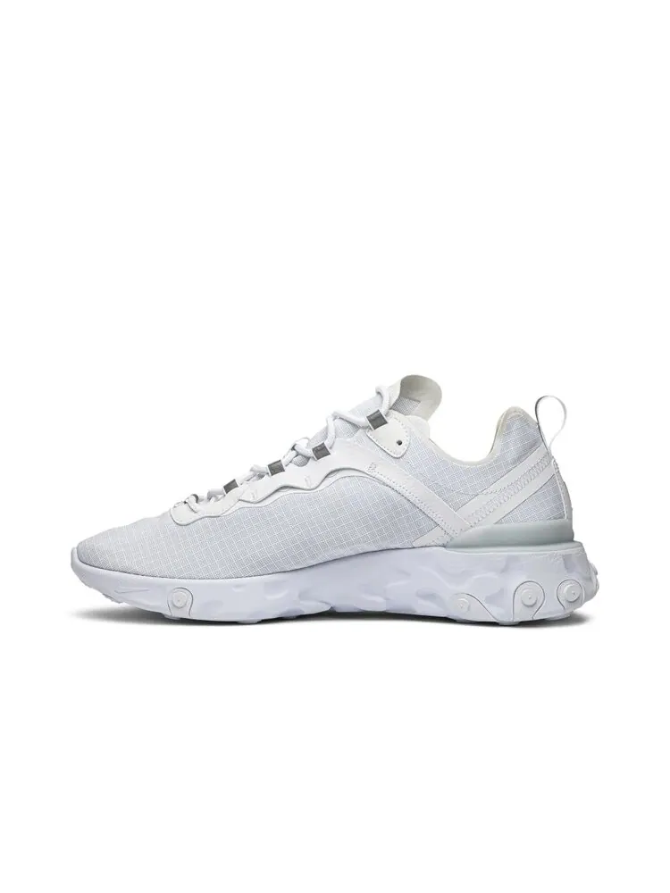 Кроссовки Nike React Element 55 'Pure Platinum' — изображение 3 из 4, белый