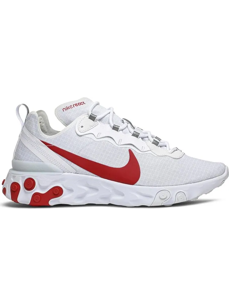 Кроссовки Nike React Element 55 'White University Red' — изображение 1 из 8, белый