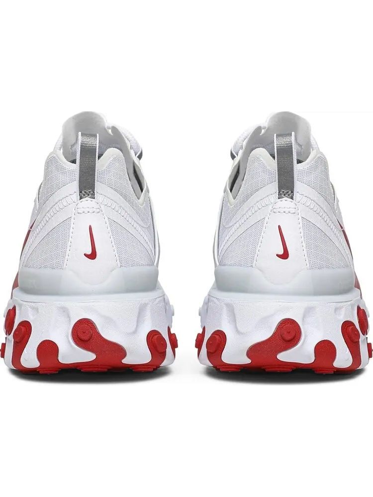 Кроссовки Nike React Element 55 'White University Red' — изображение 6 из 8, белый