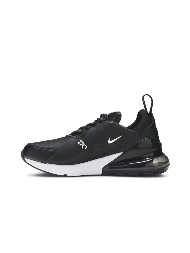 Кроссовки Nike Air Max 270 Premium Leather 'Anthracite' — изображение 3 из 4, черный
