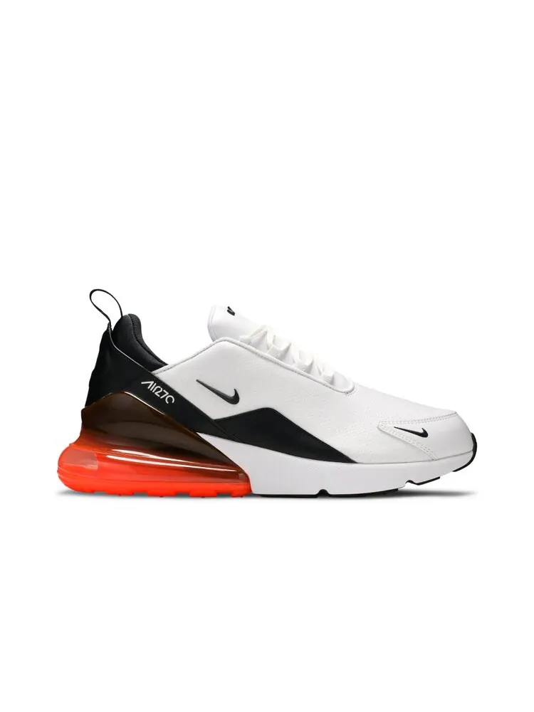Кроссовки Nike Air Max 270 Premium Leather 'Hyper Crimson' — изображение 1 из 4, белый