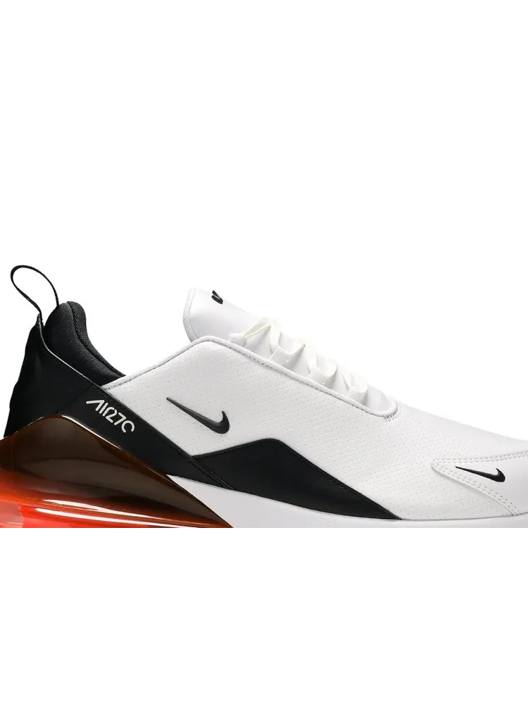 Кроссовки Nike Air Max 270 Premium Leather 'Hyper Crimson' — изображение 2 из 4, белый