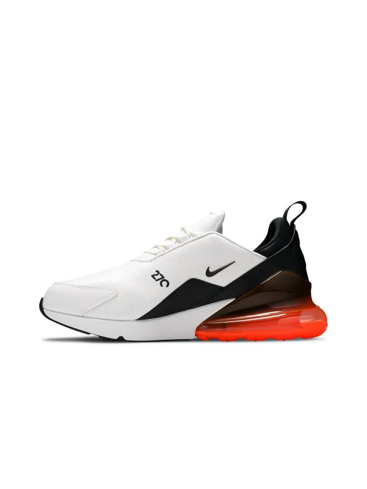 Кроссовки Nike Air Max 270 Premium Leather 'Hyper Crimson' — изображение 3 из 4, белый