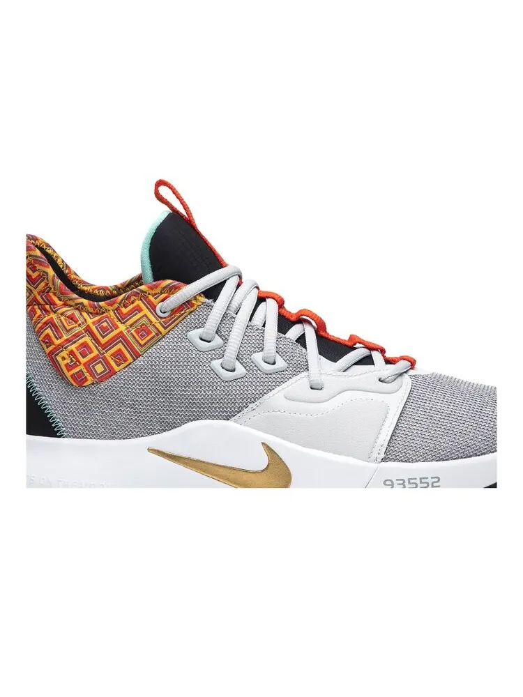 Кроссовки Nike PG 3 'Black History Month' — изображение 2 из 4, серый