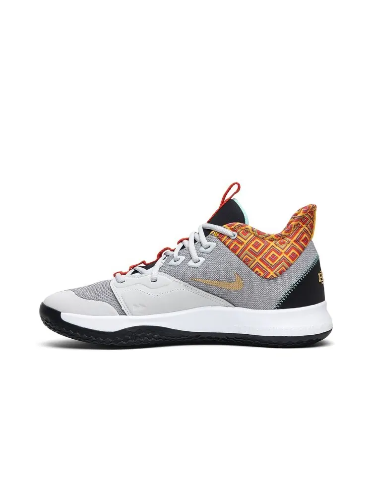 Кроссовки Nike PG 3 'Black History Month' — изображение 3 из 4, серый