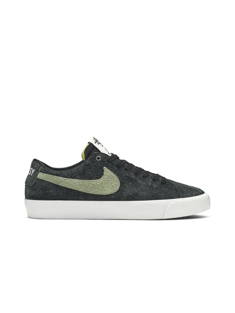 Кроссовки Nike Stussy x Blazer Low SB 'Palm Green' — изображение 1 из 4, зеленый