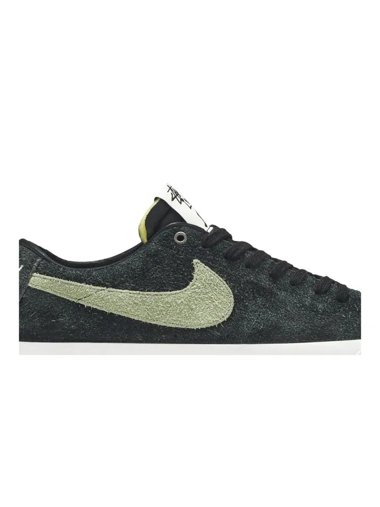 Кроссовки Nike Stussy x Blazer Low SB 'Palm Green' — изображение 2 из 4, зеленый