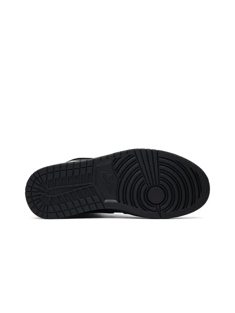 Кроссовки Air Jordan Wmns Air Jordan 1 Mid Patent SE 'Triple Black' — изображение 4 из 4, черный