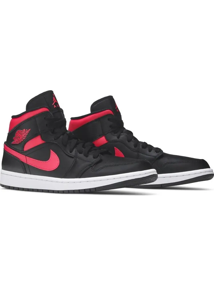 Кроссовки Wmns Air Jordan 1 Mid Siren Red — изображение 8 из 8, черный
