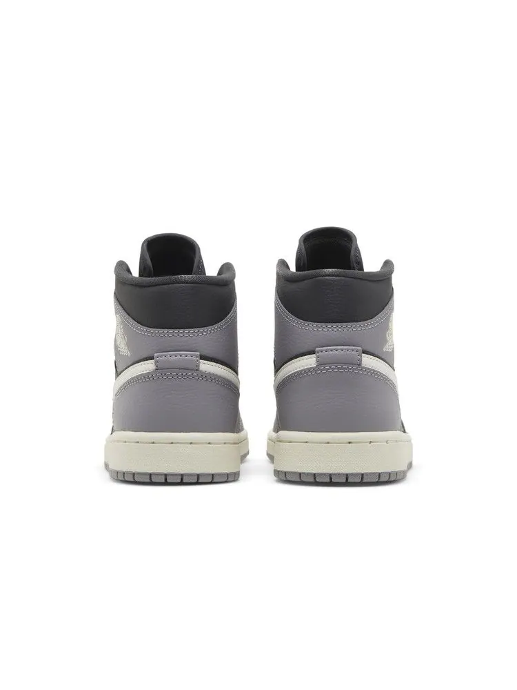 Кроссовки Air Jordan Wmns Air Jordan 1 Mid 'Cement Grey' — изображение 7 из 9, серый