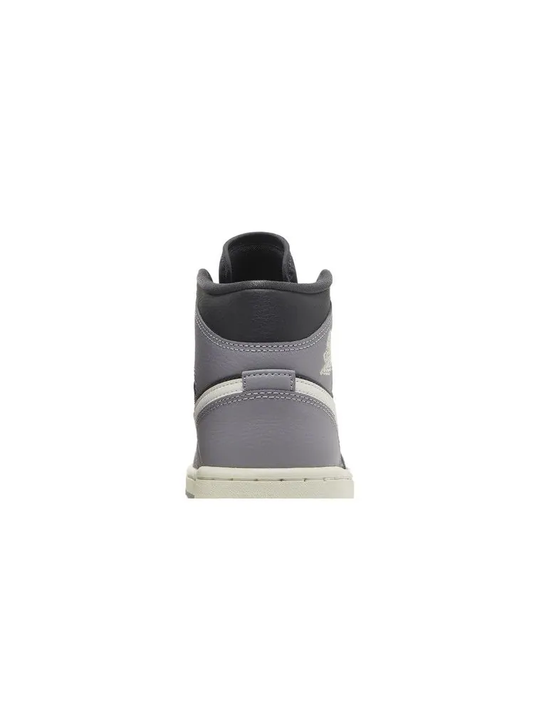 Кроссовки Air Jordan Wmns Air Jordan 1 Mid 'Cement Grey' — изображение 8 из 9, серый