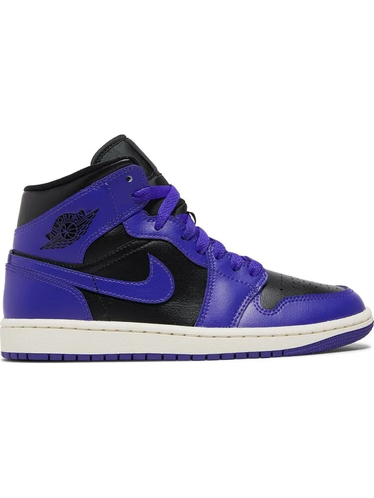 Кроссовки Wmns Air Jordan 1 Mid Dark Concord — изображение 1 из 8, фиолетовый