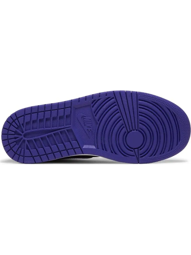 Кроссовки Wmns Air Jordan 1 Mid Dark Concord — изображение 4 из 8, фиолетовый