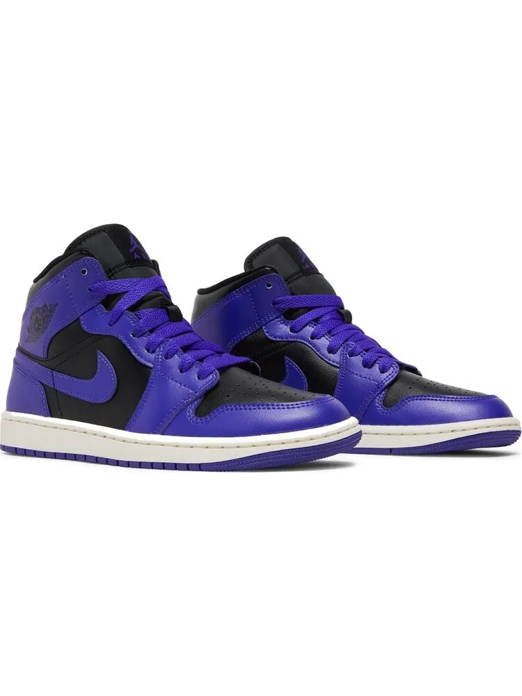 Кроссовки Wmns Air Jordan 1 Mid Dark Concord — изображение 8 из 8, фиолетовый