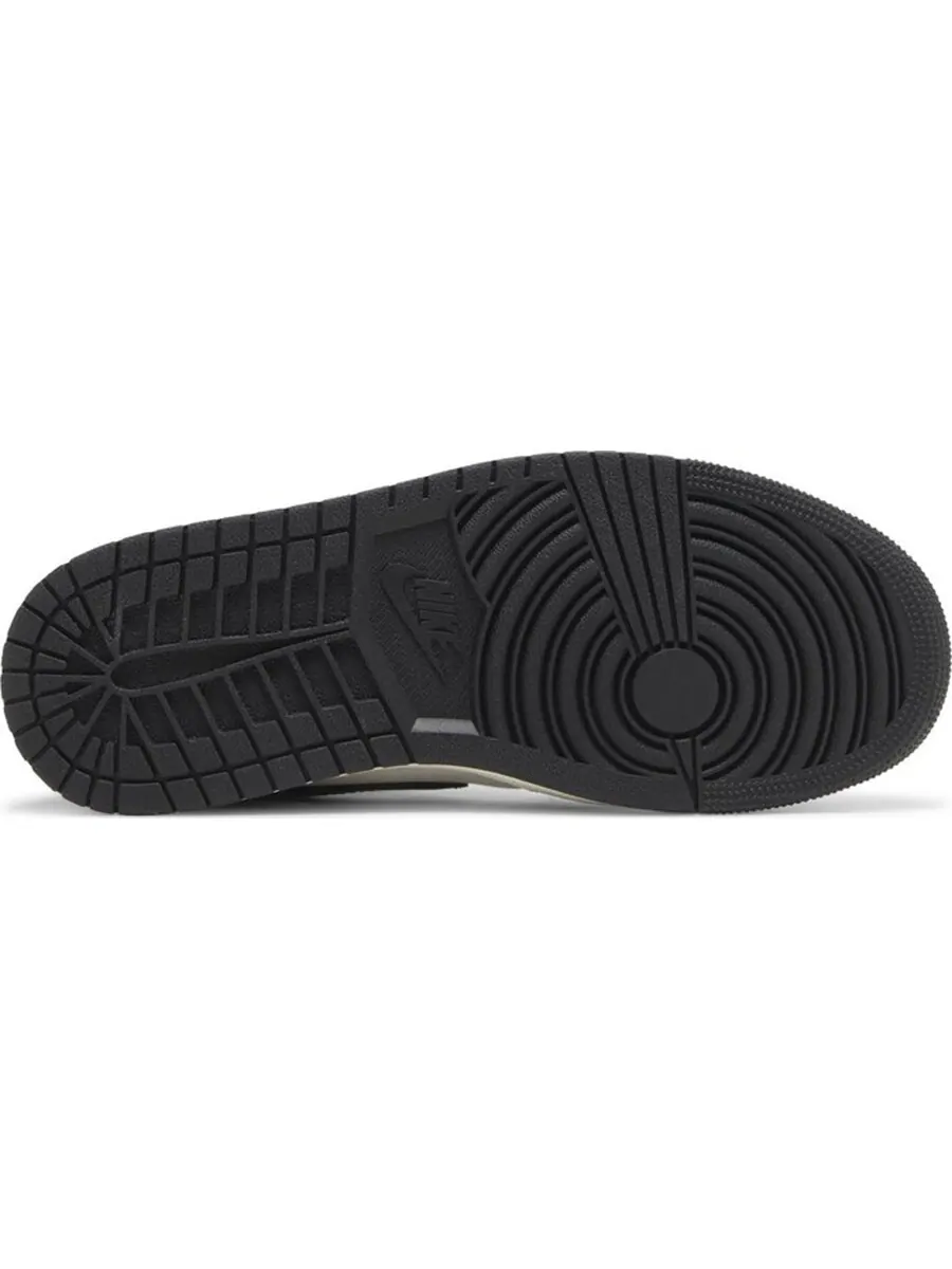 Женские кроссовки Nike Air Jordan 1 Mid Black/Sail/Gym Red — изображение 4 из 4