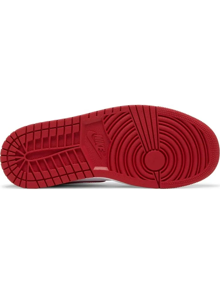 Кроссовки Wmns Air Jordan 1 Mid Alternate Bred Toe — изображение 4 из 8, красный