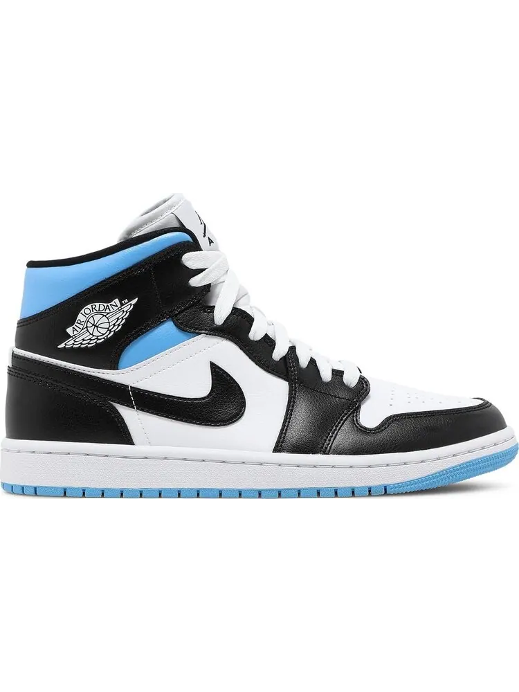 Кроссовки Wmns Air Jordan 1 Mid University Blue — изображение 1 из 8, синий