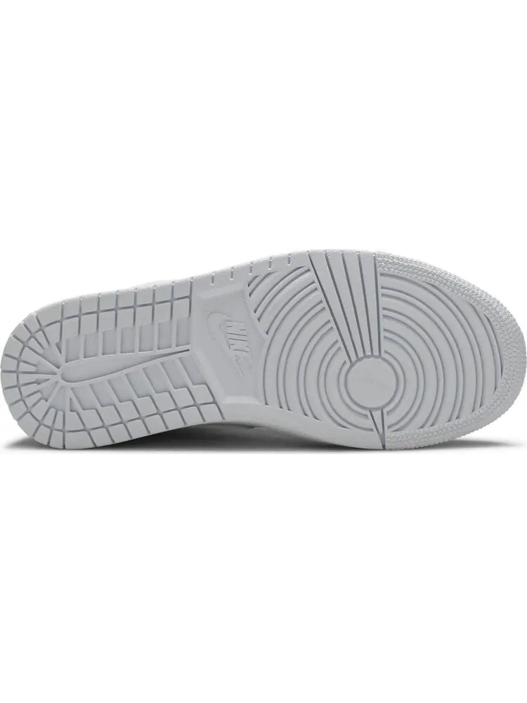Кроссовки Wmns Air Jordan 1 Mid White Ivory — изображение 4 из 8, белый