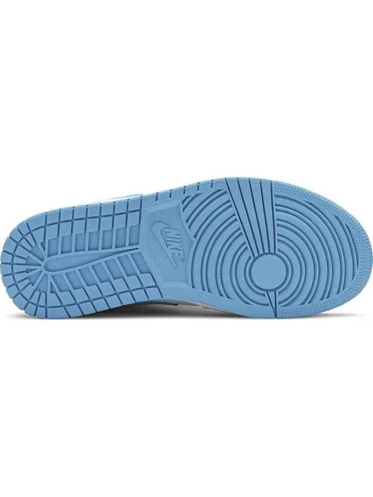 Кроссовки Wmns Air Jordan 1 Mid UNC — изображение 4 из 8, синий