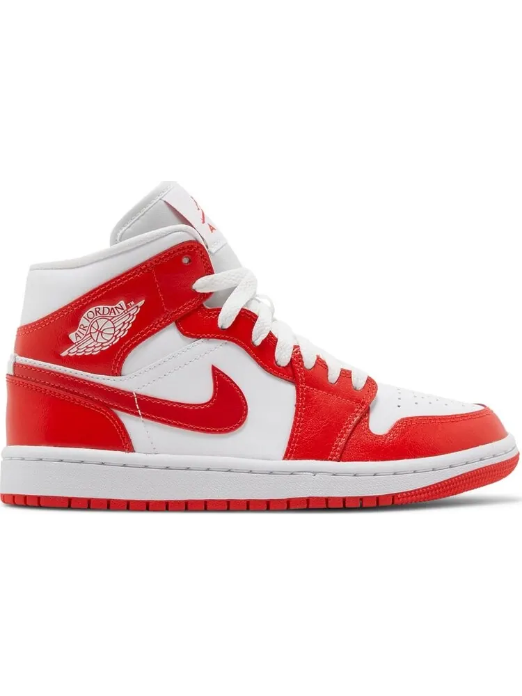 Кроссовки Wmns Air Jordan 1 Mid Habanero Red — изображение 1 из 8, оранжевый