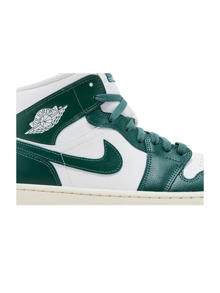 Кроссовки Air Jordan 1 Mid Oxidized Green — изображение 2 из 4, зеленый