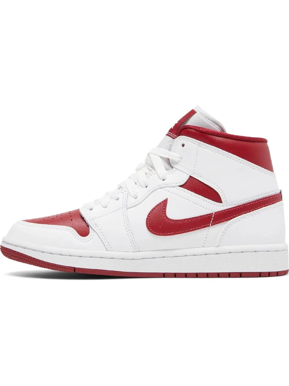 Кроссовки Nike Air Jordan Wmns Air 1 Mid — изображение 1 из 5, красный/белый