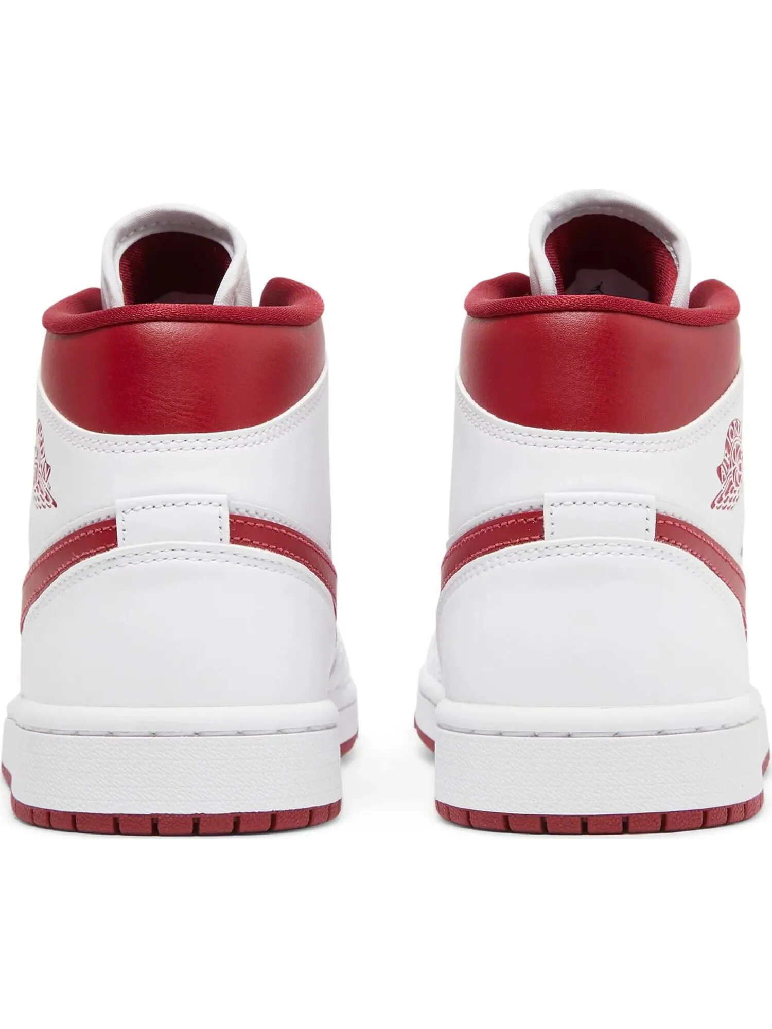 Кроссовки Nike Air Jordan Wmns Air 1 Mid — изображение 4 из 5, красный/белый