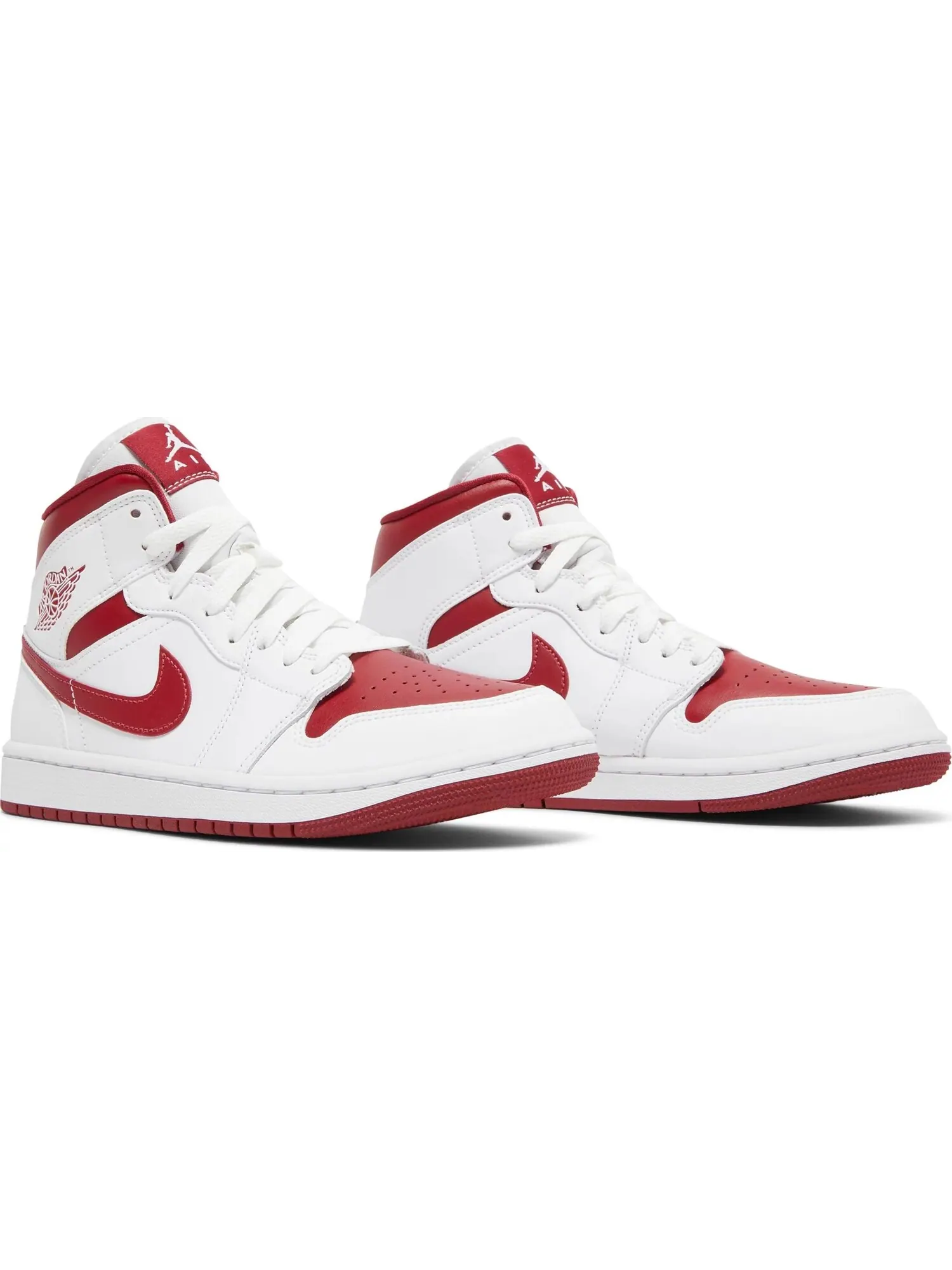 Кроссовки Nike Air Jordan Wmns Air 1 Mid — изображение 5 из 5, красный/белый