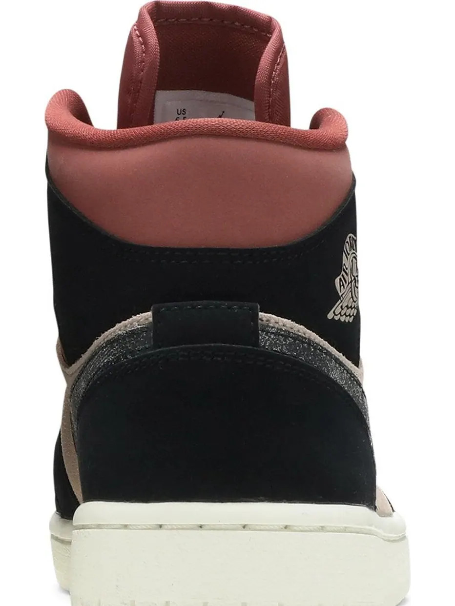 Кроссовки Wmns Air Jordan 1 Mid Canyon Rust — изображение 7 из 8, красный