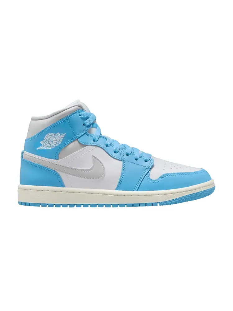 Кроссовки Air Jordan Wmns Air Jordan 1 Mid Dark Powder Blue — изображение 1 из 1, темный синий