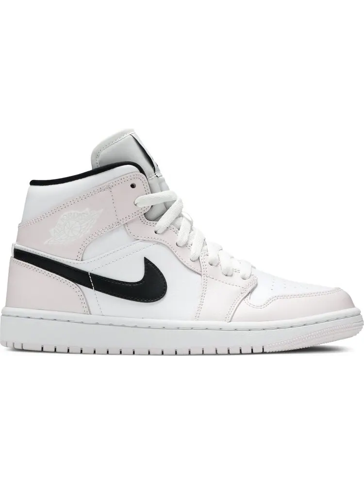 Кроссовки Wmns Air Jordan 1 Mid Barely Rose — изображение 1 из 8, розовый