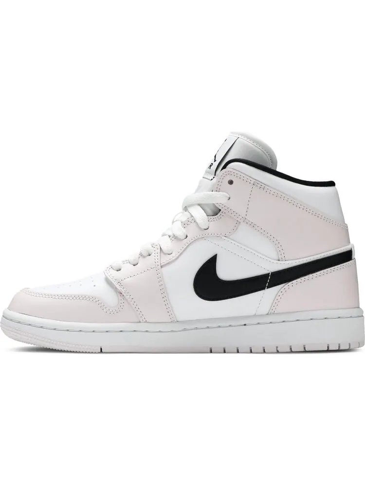 Кроссовки Wmns Air Jordan 1 Mid Barely Rose — изображение 3 из 8, розовый