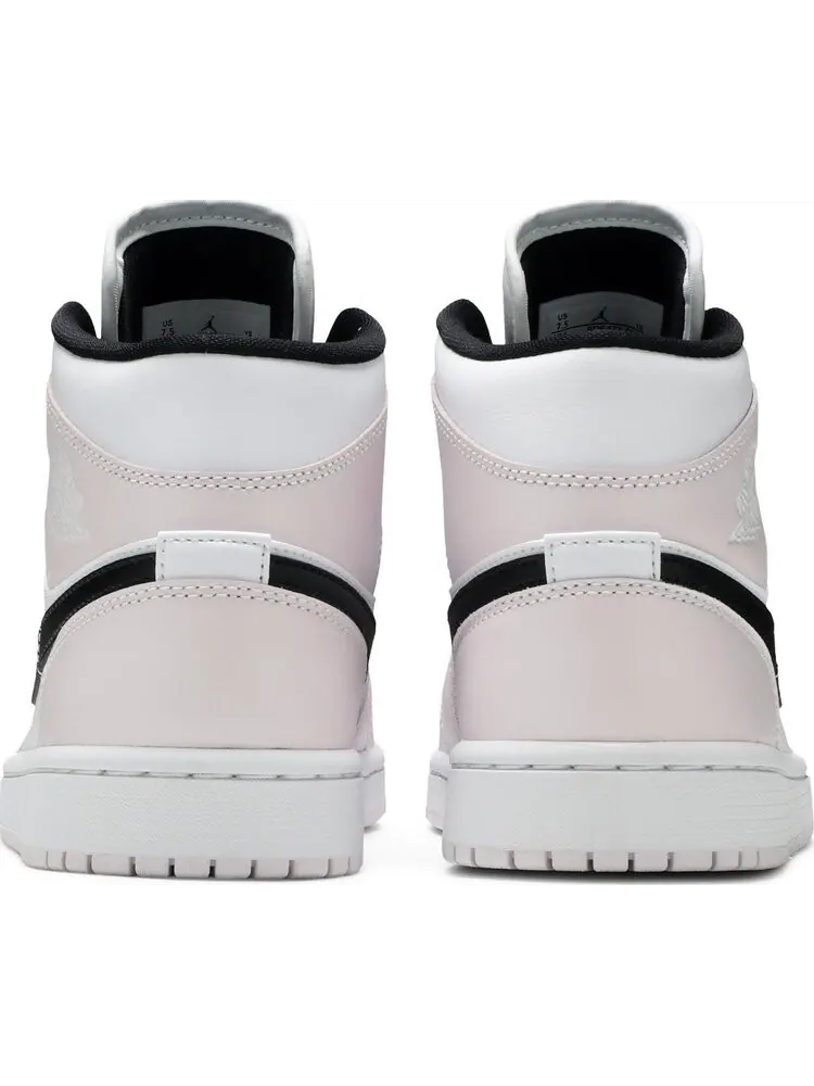 Кроссовки Wmns Air Jordan 1 Mid Barely Rose — изображение 6 из 8, розовый