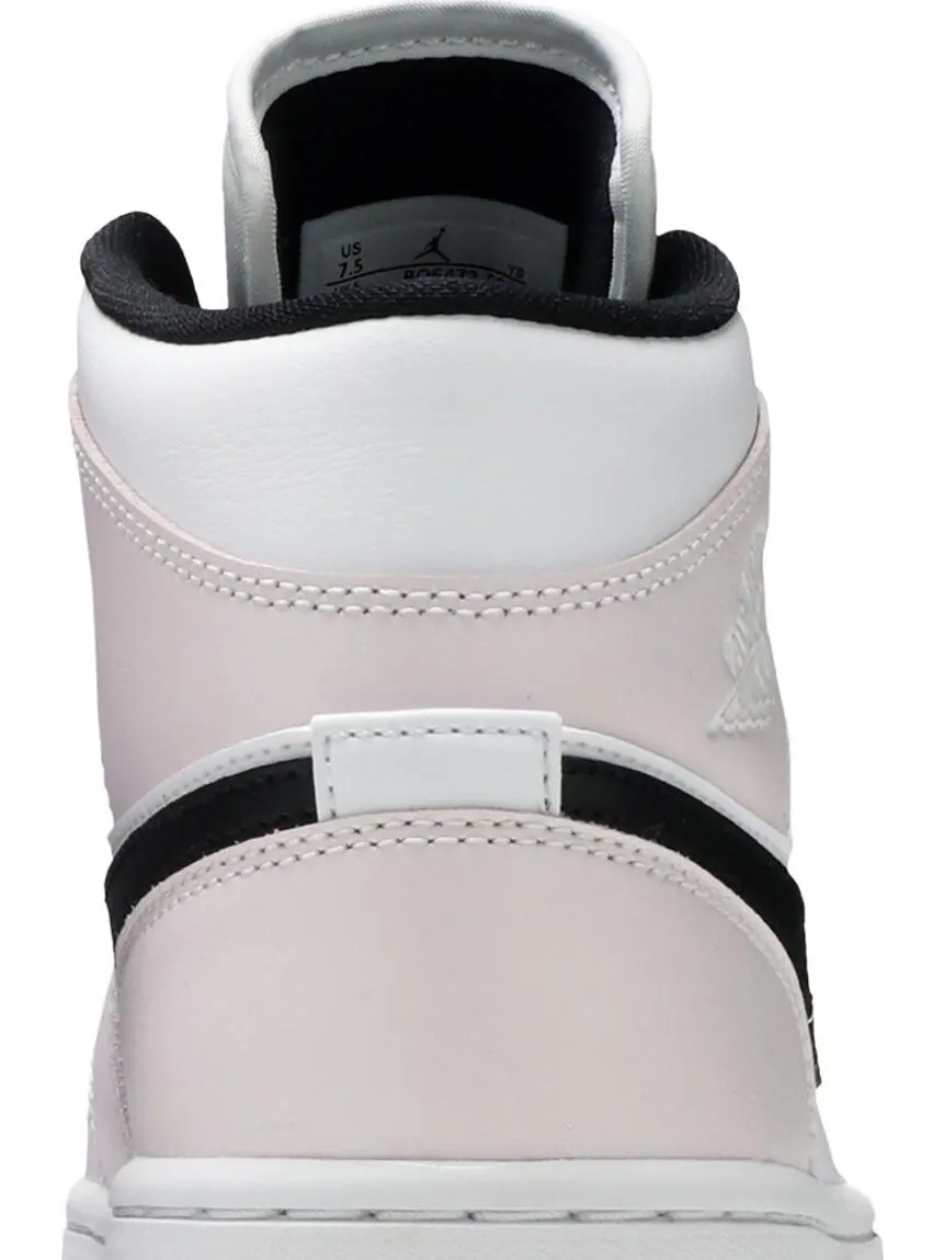 Кроссовки Wmns Air Jordan 1 Mid Barely Rose — изображение 7 из 8, розовый