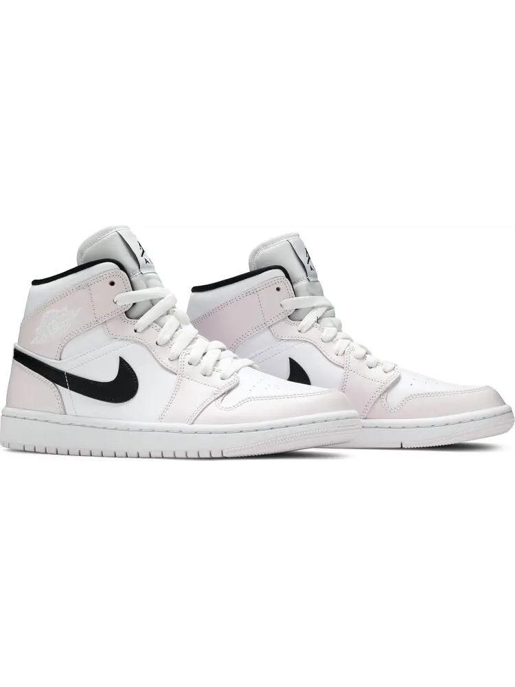 Кроссовки Wmns Air Jordan 1 Mid Barely Rose — изображение 8 из 8, розовый