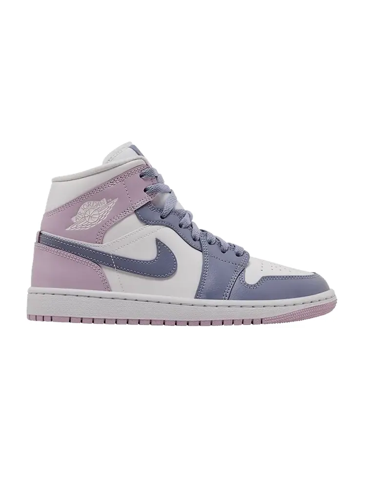 Кроссовки Air Jordan Wmns Air Jordan 1 Mid 'Indigo Haze Doll' — изображение 1 из 9, индиго/белый