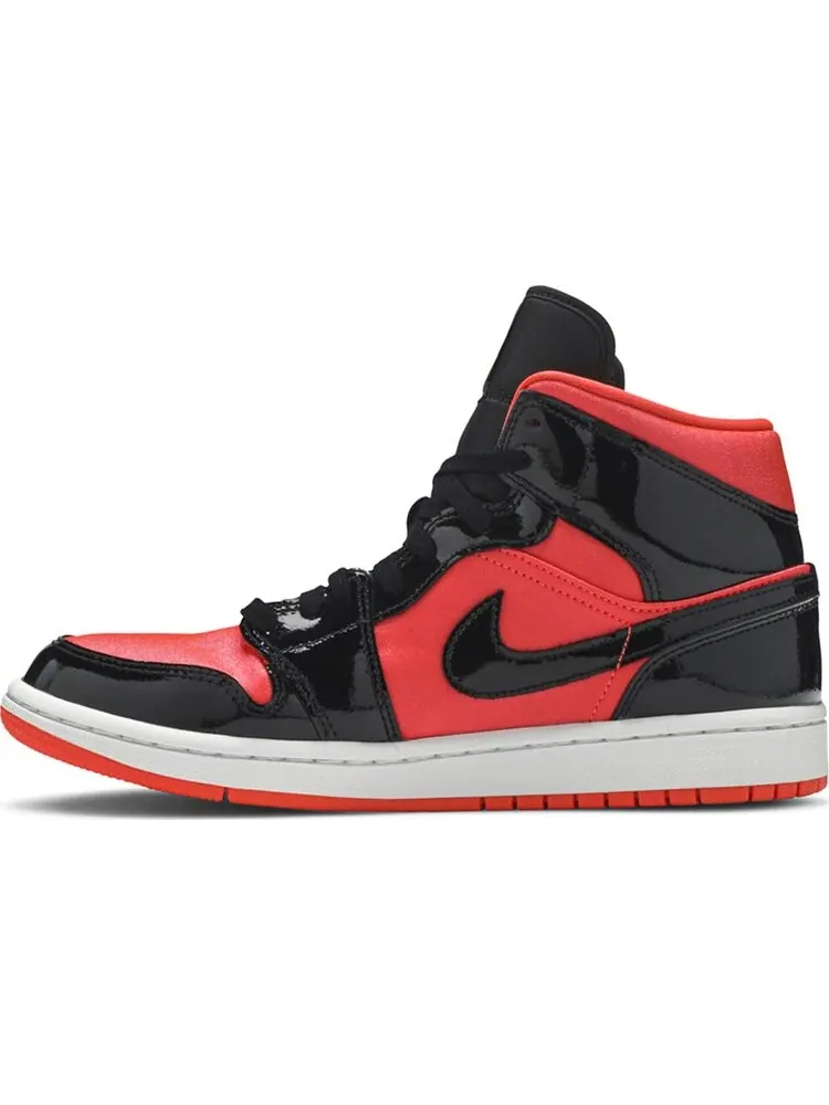 Кроссовки Wmns Air Jordan 1 Mid Hot Punch — изображение 3 из 8, красный