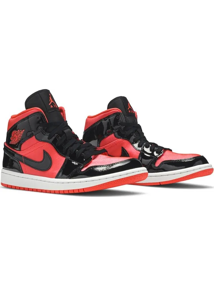 Кроссовки Wmns Air Jordan 1 Mid Hot Punch — изображение 8 из 8, красный