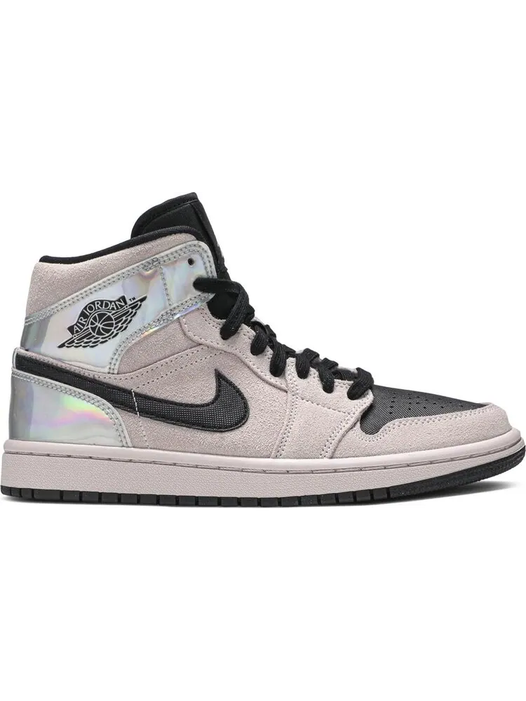 Кроссовки Wmns Air Jordan 1 Mid Iridescent — изображение 1 из 8, розовый