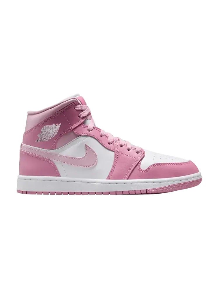 Кроссовки Air Jordan Wmns Jordan 1 Mid — изображение 1 из 1, розовый
