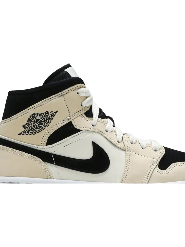 Кроссовки Wmns Air Jordan 1 Mid Barely Orange — изображение 2 из 8, оранжевый